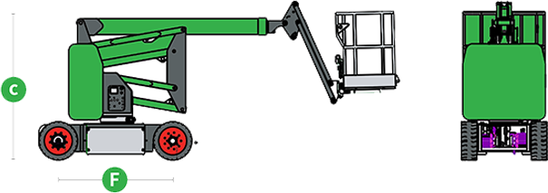 articulating boom lift size-2