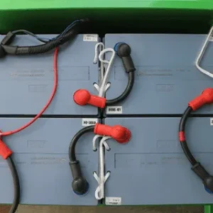 Electric scissor lift battery group